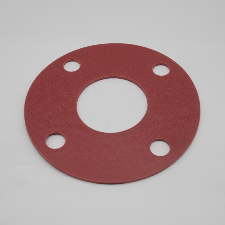 2-1/2"X1/8" RED RUBBER FULL FACE GSKT NEW STD 150 LB