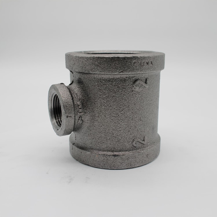 2"X2"X3/4" BLK MI TEE