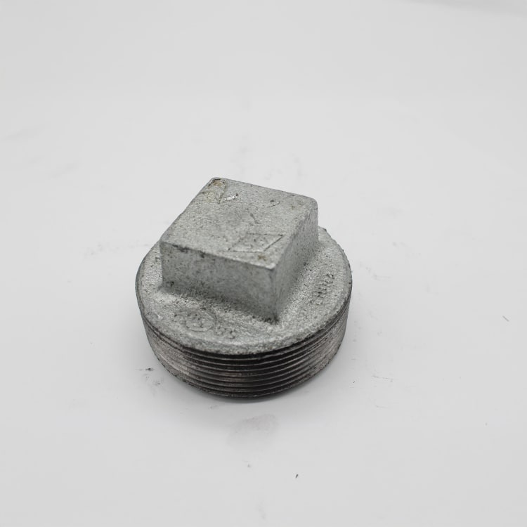 2" GAL MI CORED SQ HD PLUG
