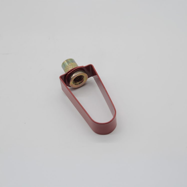 PHD 152 0050CP Copper Tubing Swivel Ring, 1/2 in Pipe, 300 lb, 3/8 in Rod, Carbon Steel, Copper Color Epoxy, Domestic