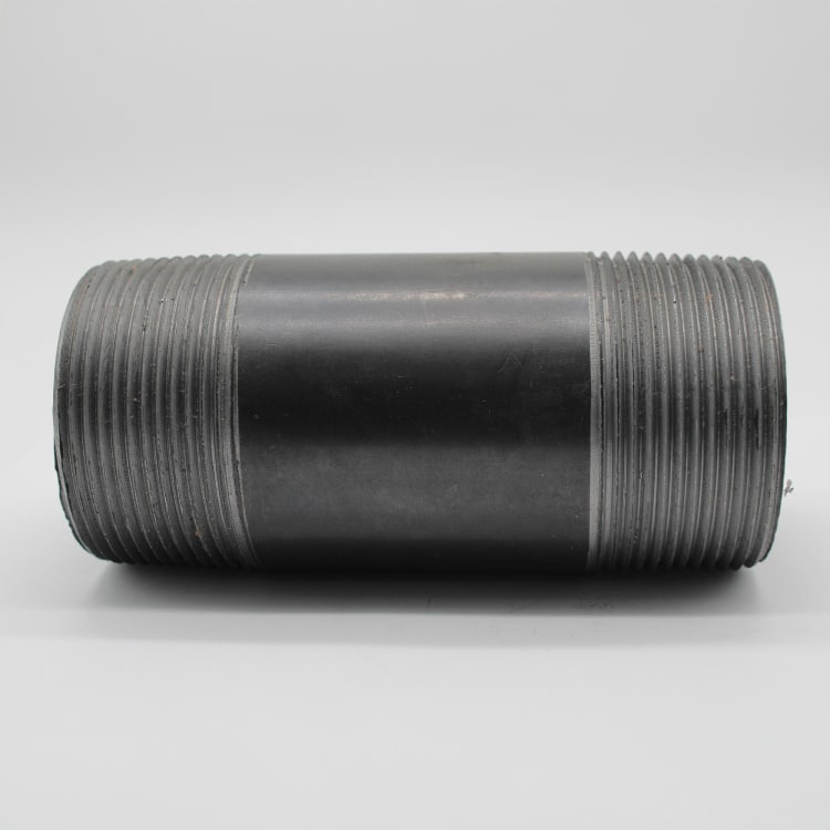 2-1/2"X6" BLK STEEL NIPPLE