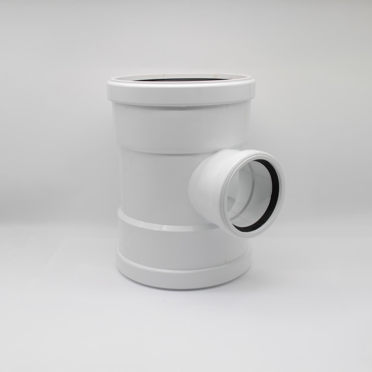 8"X4" PVC SEWER GXGXG TEE W/ GSKTS G1084 103-0084