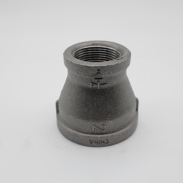 2"X1-1/4" BLK MI CPLG