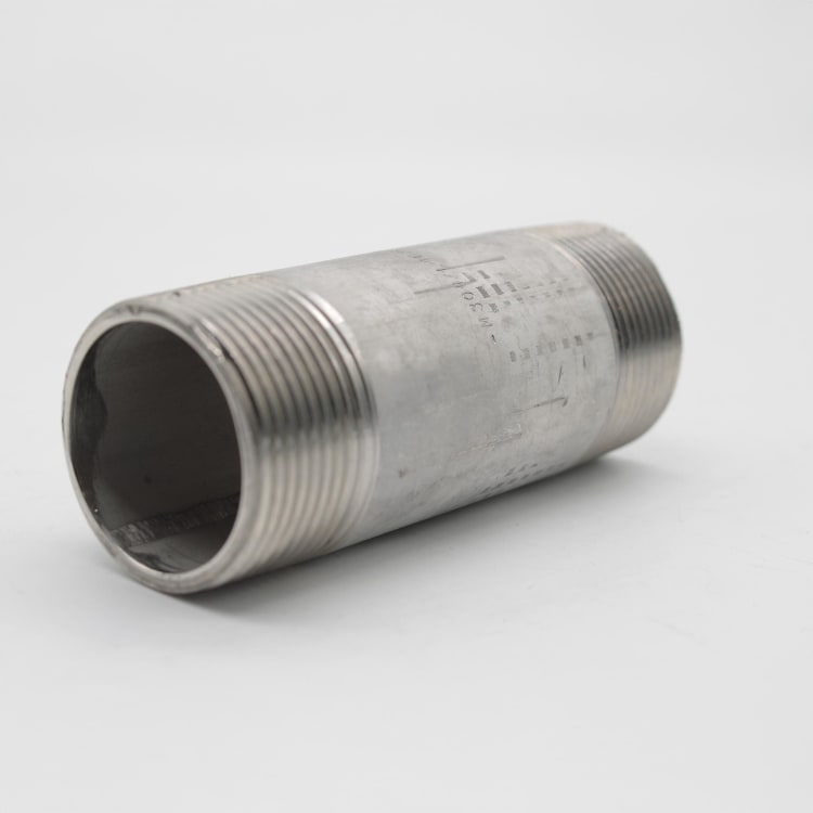 1-1/4"X4" S40 304 SS NIPPLE