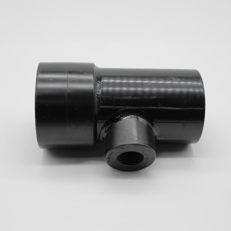 2" ABS BAP ADAPTER ONLY LESS COMP FITTING TAPPED 1/2" IPS MAC26ABS