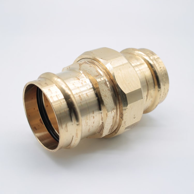 EPC ApolloPRESS® 10075870 8733 Press Union, 2 in Nominal, C x C End Style, Brass, Domestic