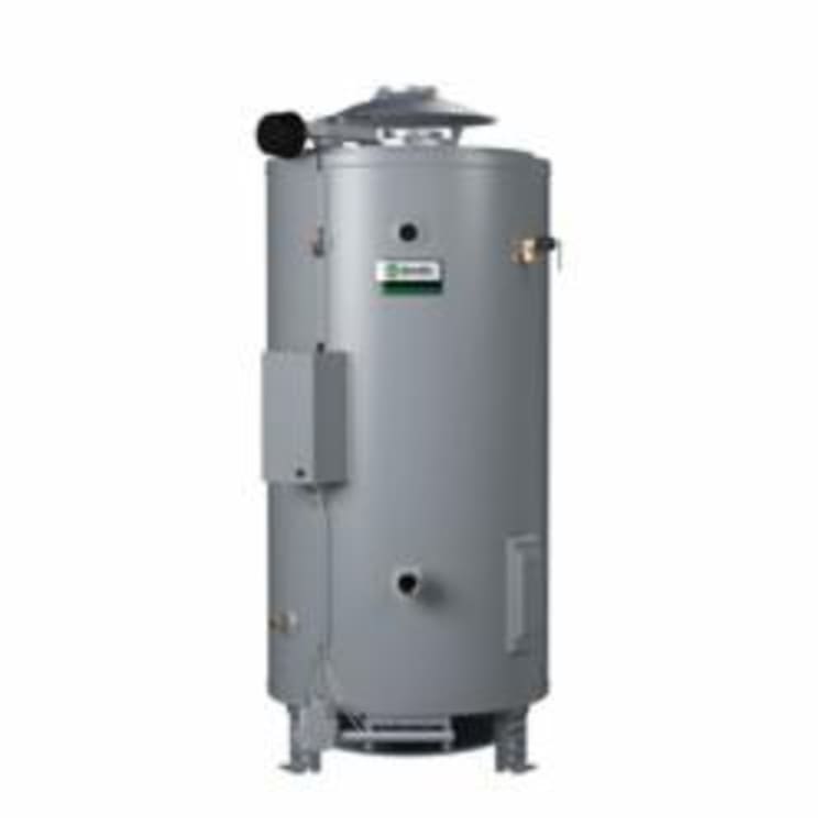 AO Smith® 100119136 BTR-197 Dampered Gas Water Heater, 100 gal Tank, 199000 Btu/hr Heating, Natural Gas Fuel, 80 %, Tall or Short: Tall