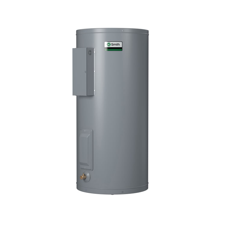 AO Smith® 100131846 Dura-Power™ DEL-20 Compact Lowboy Electric Water Heater, 19 gal Tank, 4500 W, 240 VAC, 1 ph