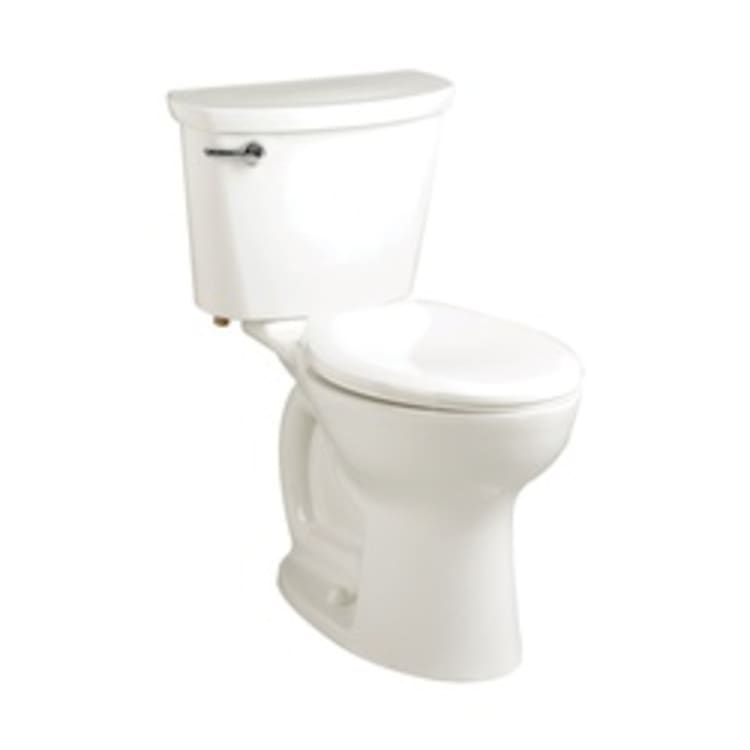 American Standard 215FC004.020 Cadet® Pro™ Right Height™ 2-Piece Toilet, Elongated Bowl, 16-1/2 in H Rim, 1.6 gpf, White, Import