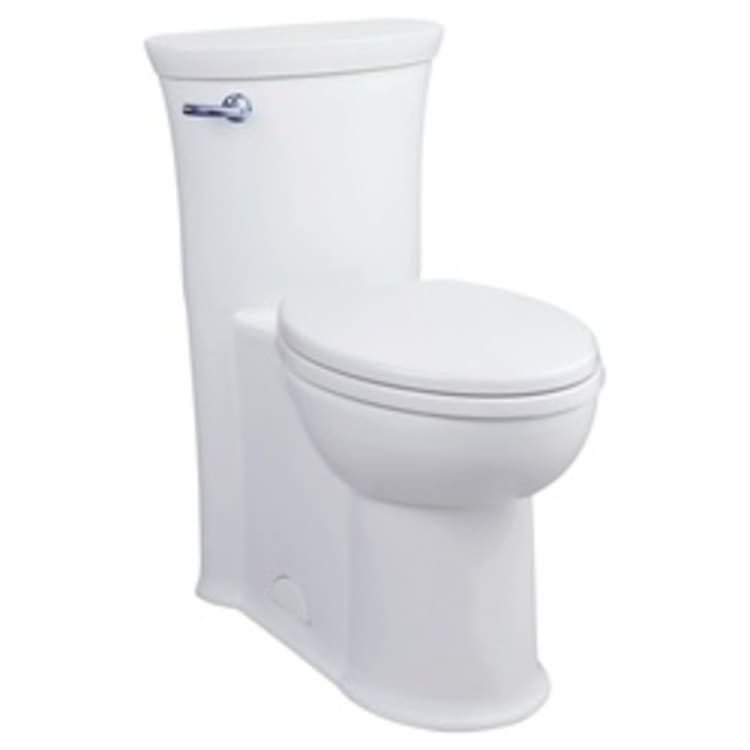 American Standard 2786128.020 Tropic® FloWise® Right Height™ 1-Piece Toilet, Elongated Bowl, 16-1/2 in H Rim, 1.28 gpf, White, Import