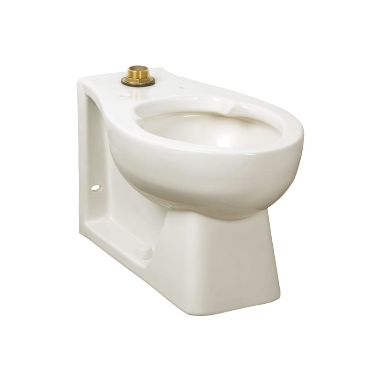 American Standard 3312001.020 Toilet Bowl, Huron, White, Elongated Shape, 4-1/4 in Rough-In, 17-1/8 in H Rim, 2 in Trapway