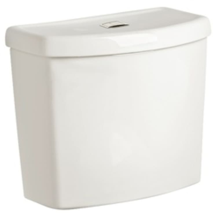 American Standard 4000204.020 Dual-Flush Complete Toilet Tank, Studio™ Right Height™, 1.1/1.6 gpf, 3 in Flush, White, Import