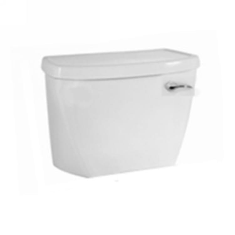 American Standard 4142.801.020 Toilet Tank and Tank Cover With Right Hand Trip Lever, Cadet® FloWise®, 1.1 gpf, White, Import