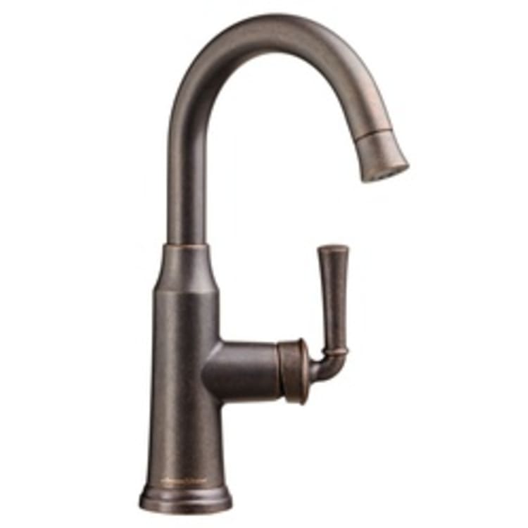 American Standard 4285410.224 Portsmouth® Single Control Bar Sink Faucet With Pull-Down Spray, 2.2 gpm, Oil Rubbed Bronze, 1 Handles, Import
