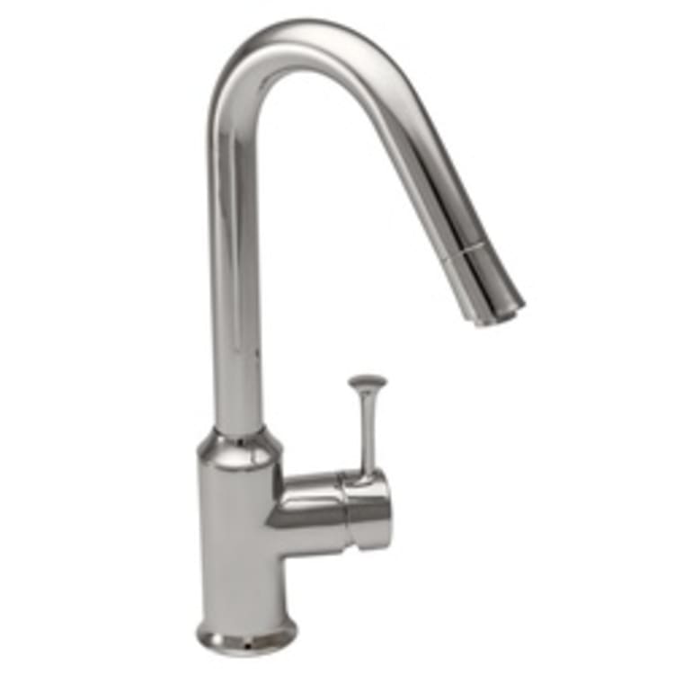 American Standard 4332001.002 Pekoe™ Single Control Kitchen Faucet, 2.2 gpm, 1 Faucet Hole, 1 Handle, Polished Chrome, Import