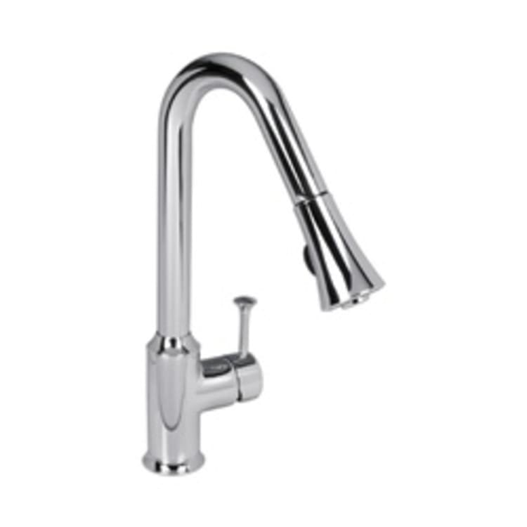 American Standard 4332.300.002 Pekoe™ Kitchen Faucet, 2.2 gpm, 1 Faucet Hole, 1 Handle, Polished Chrome, Import