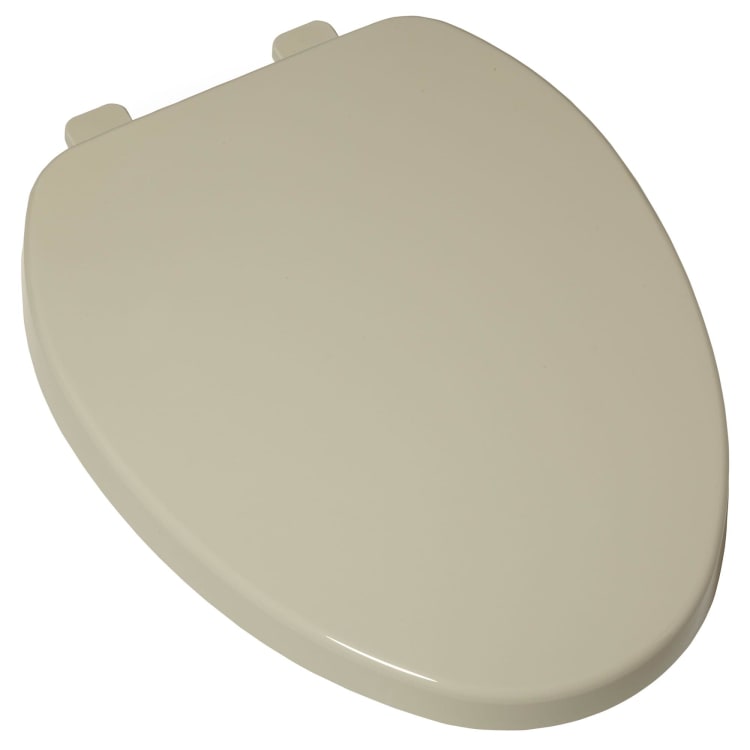 American Standard 5359A051T.021 Telescoping Toilet Seat, Seats, Elongated Bowl, Polypropylene, Bone, Slow Close Hinge, Import