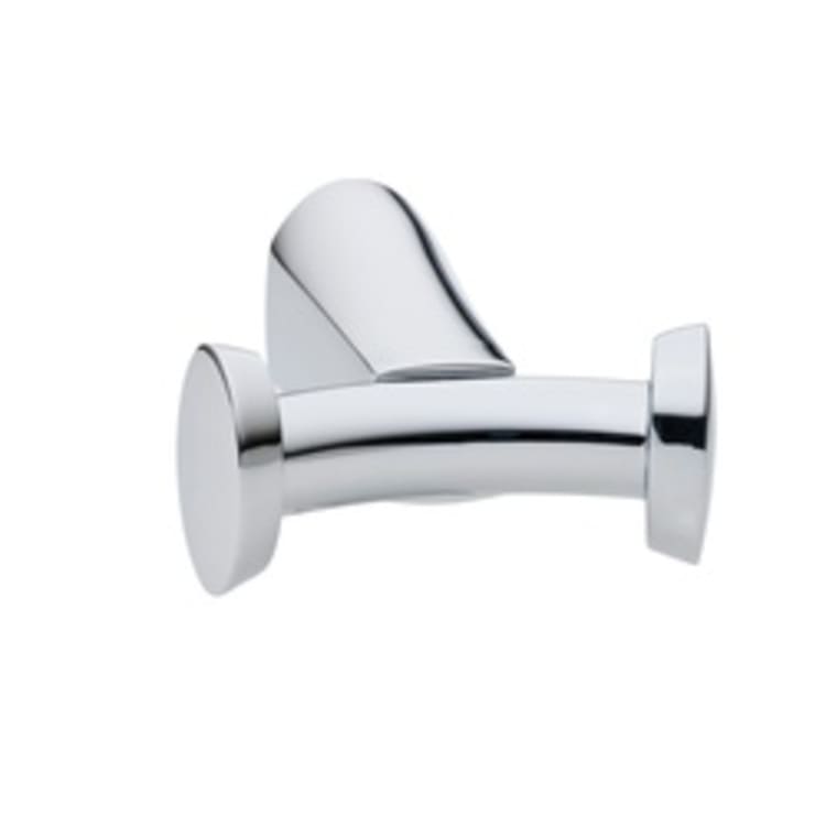 American Standard 7010210.002 Green Tea® Double Robe Hook, 2 Hooks, 4-1/8 in OAH x 3-7/8 in OAW, Metal, Import