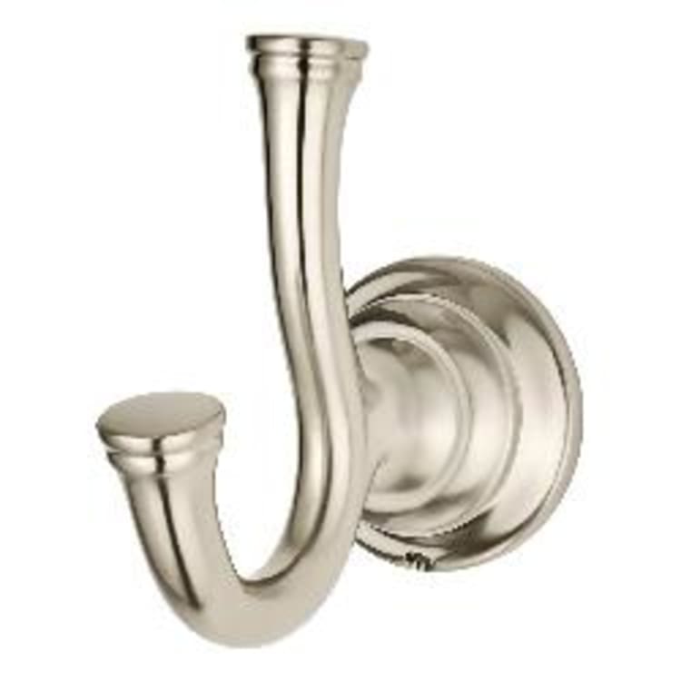 American Standard 7052210.295 TR Series Delancey® Robe Hook, 2 Hooks, 3-15/16 in OAH x 2-3/16 in OAW, Zinc