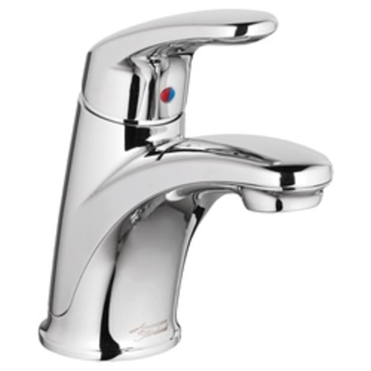 American Standard 7075.100.002 Colony® Pro™ Single Control Centerset Lavatory Faucet, 1.2 gpm, 3-9/16 in H Spout, 1 Handle, Pop-Up Drain, 1 Faucet Hole, Polished Chrome, Import