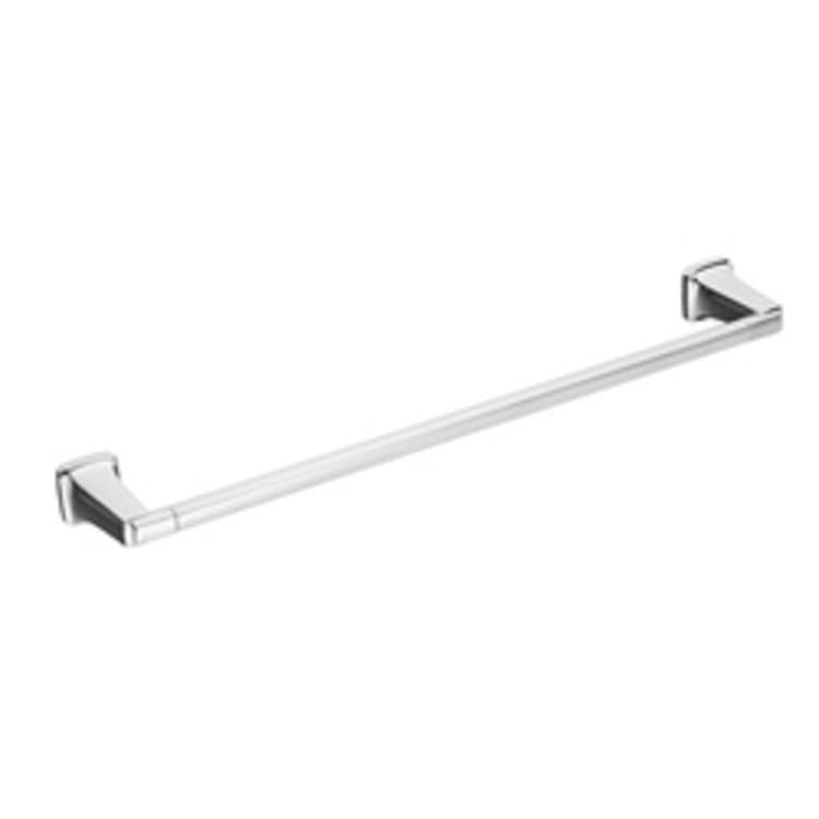 American Standard 7353024.002 C Series Transitional Bath Towel Bar, 18 in L Bar, 4-11/16 in OAD, Metal, Import