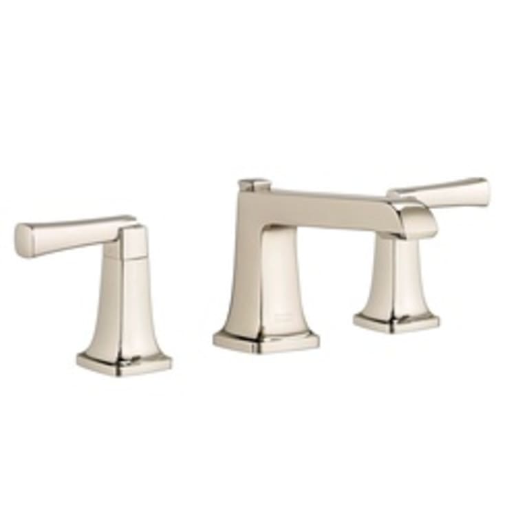 American Standard 7353.841.013 Townsend® Widespread Lavatory Faucet, 1.2 gpm, 3-3/16 in H Spout, 8 in Center, Polished Nickel, 2 Handles, Speed Connect® Pop-Up Drain, Import