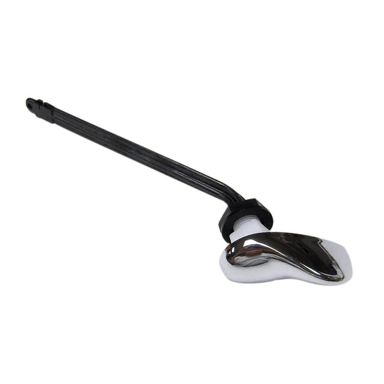 American Standard 738172-0020A 45 deg Right-Hand Trip Lever Assembly, Repair Parts, 6 in L Arm, Plastic, Polished Chrome, Import