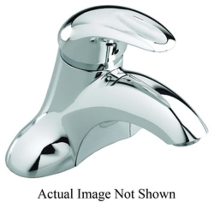 American Standard 7385.003.002 Reliant® 3 Single Control Centerset Lavatory Faucet Without Pop-Up Hole, 1.2 gpm, 2-5/8 in H Spout, 4 in Center, Polished Chrome, 1 Handle, Grid Drain, Import