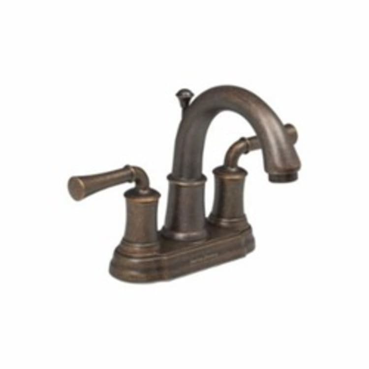 American Standard 7415.221.224 Portsmouth® Centerset Lavatory Faucet, Oil Rubbed Bronze, 2 Handles, Speed Connect® Pop-Up Drain, 1.2 gpm Flow Rate