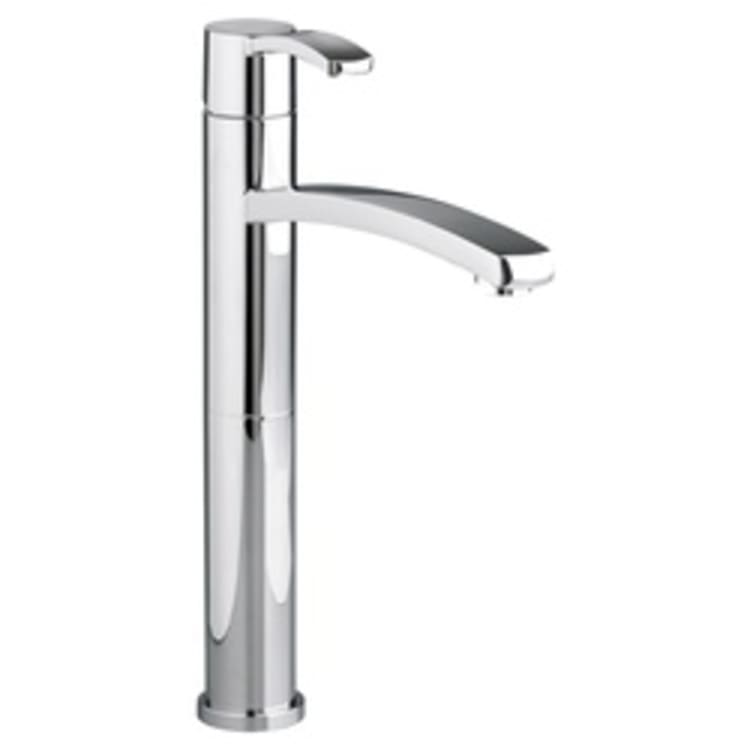 American Standard 7430.151.002 Berwick® Monoblock Single Control Vessel Bathroom Faucet Without Drain, 1.5 gpm, 9-1/4 in H Spout, 1 Handle, Polished Chrome, Import