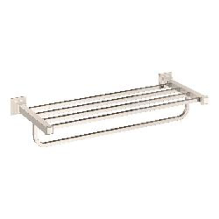 American Standard 7455260.013 TS Series Town Square® S Train Rack, 10-9/16 in L x 25-7/8 in W x 4-15/16 in H, 1 Bar