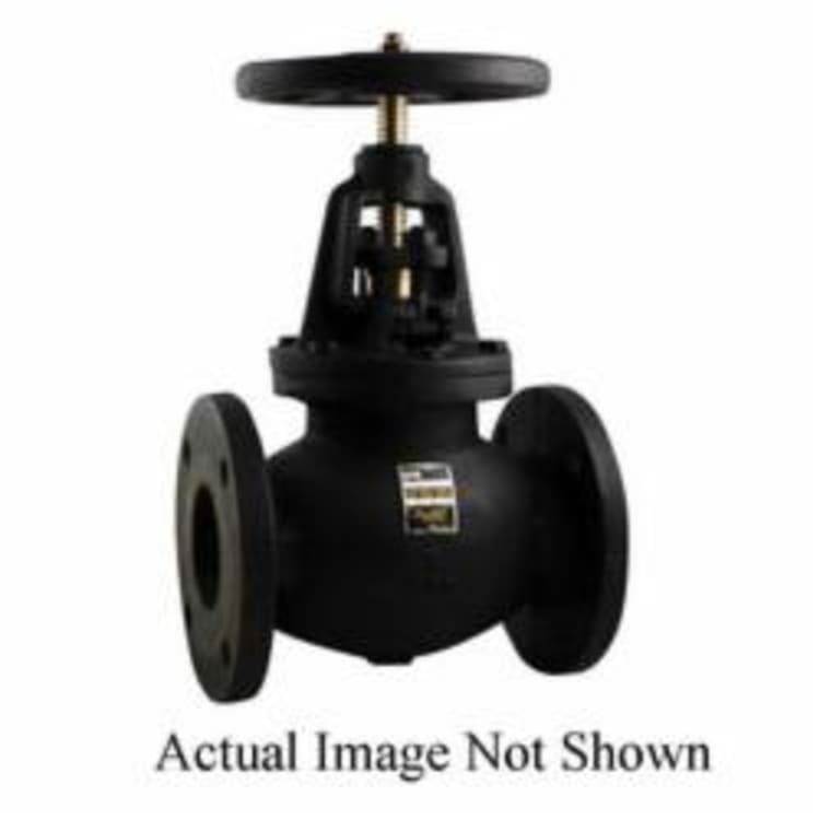 Apollo™ 6GB11AB1 711F Globe Valve, 4 in, Flange, 125 lb, Cast Iron Body, Hand Wheel Actuator