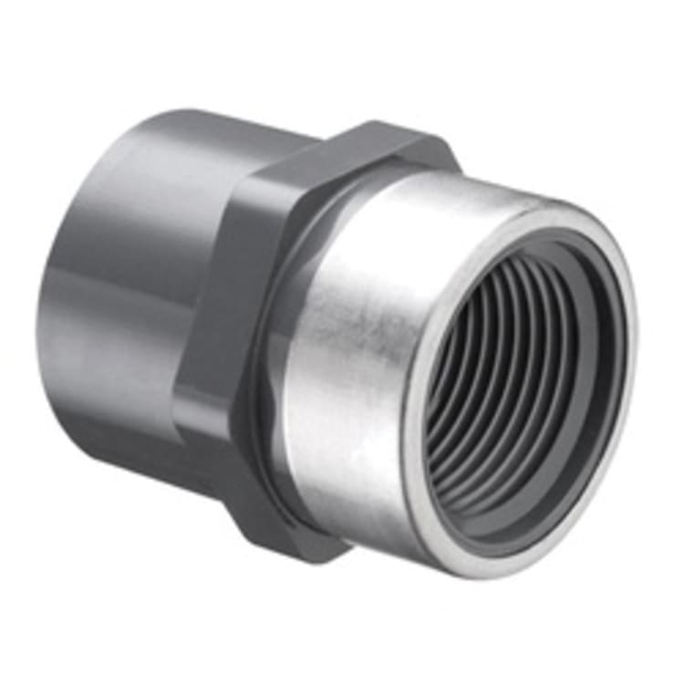 SPEARS 835-015SR S80 1-1/2" SS REINFORCED FEMALE ADAPTER