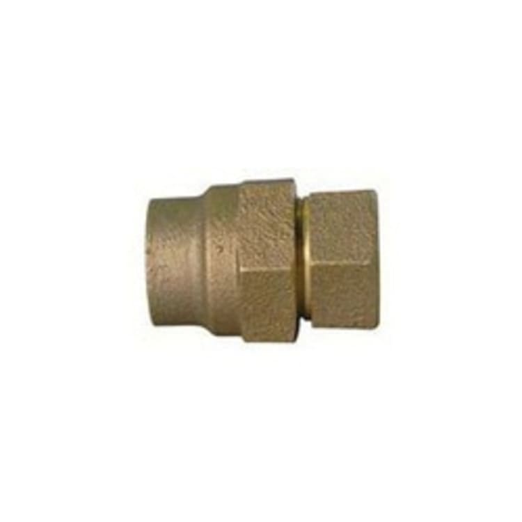 A.Y. McDonald 5192-198, 74754-3G Hex Straight Adapter, 1 x 3/4 in Nominal, -3G McGrip CTS Compression x FNPT End Style, Brass, Domestic