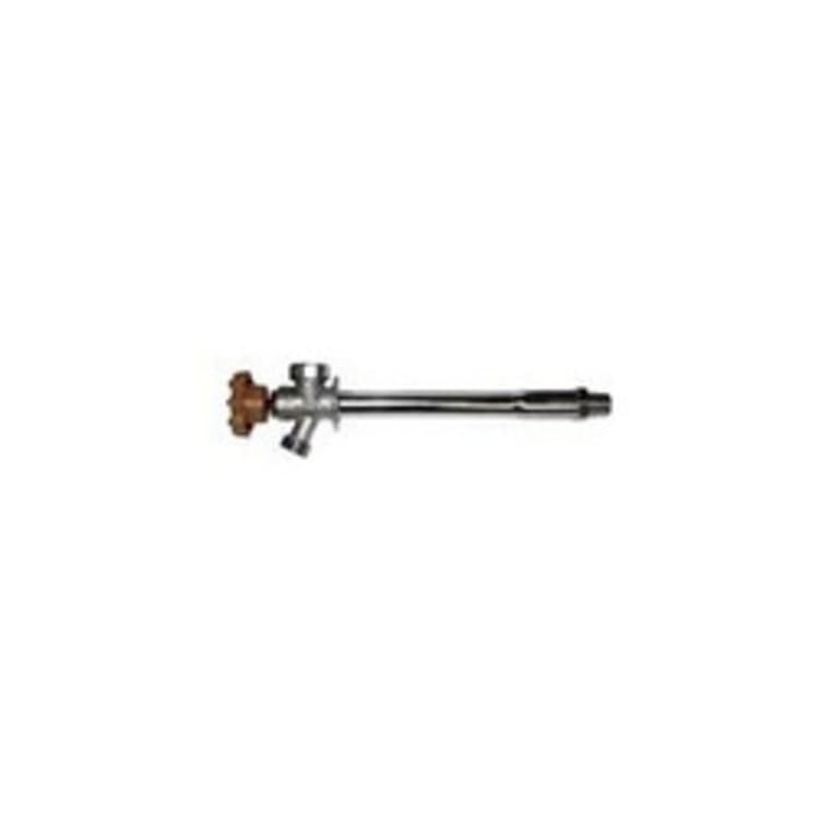 A.Y. McDonald 5424-480 72011QT Quarter Turn Frostproof Sillcock With Antisiphon Integral Vacuum Breaker, 1/2 in Nominal, MNPT/C x Thread End Style, Brass Body, Handle Actuator