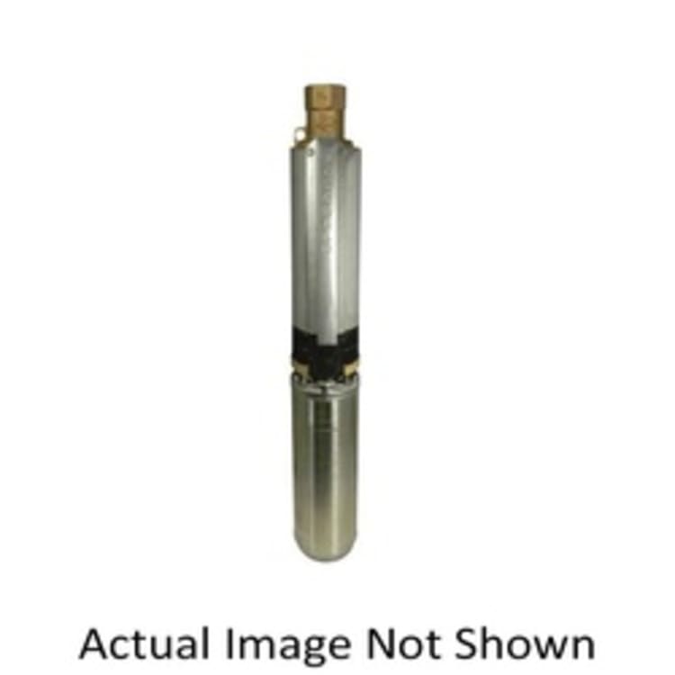 McDonald® 6650-022, 21150K 16-Stage Pump End Only, For Use With 21000-K Series 4 in 10 gpm 1-1/2 hp Submersible Pump, Brass, Domestic