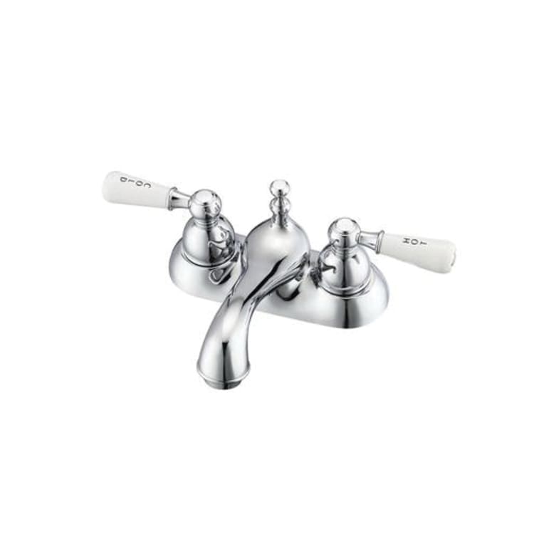 Barclay LFC204-PL-CP Lavatory Faucet, Donata, Polished Chrome, 2 Handles, Pop-Up Drain, 1.2 gpm Flow Rate