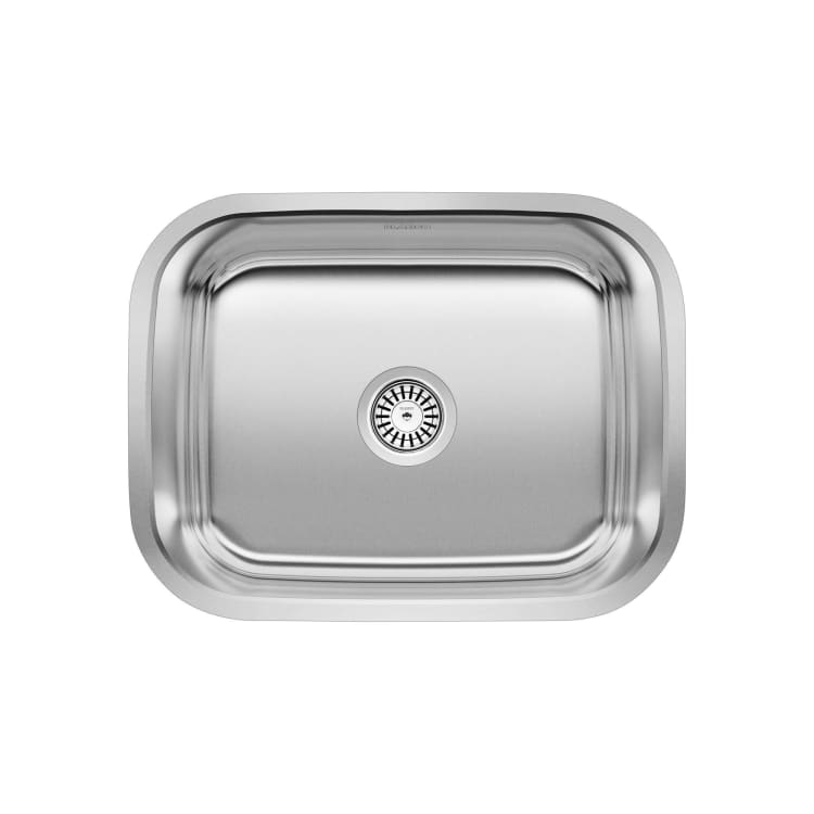 Blanco 441398 Stellar™ Laundry Sink, Rectangular, 23 in W x 17-3/4 in D, Under Mount, 304 Stainless Steel, Refined Brushed