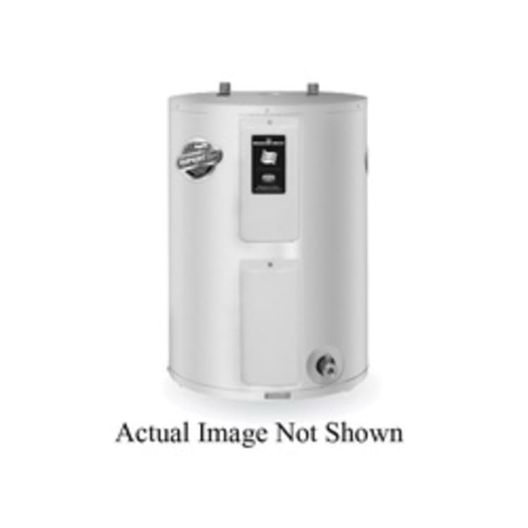 Bradford White® RE2306L6-1NCPP Energy Saver Lowboy Top Connect Electric Water Heater, 28 gal Tank, 240 VAC, 3000 W, 1 ph