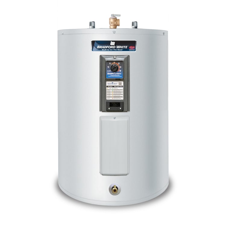 Bradford White® ERE240LN6-1NCWW-CTA ERE240LN6 Lowboy Electric Water Heater, 37 gal Tank, 240, 208 V, 4.5, 3.5 kW Power Rating, 1 Phase (WA/OR COMPLIANT)