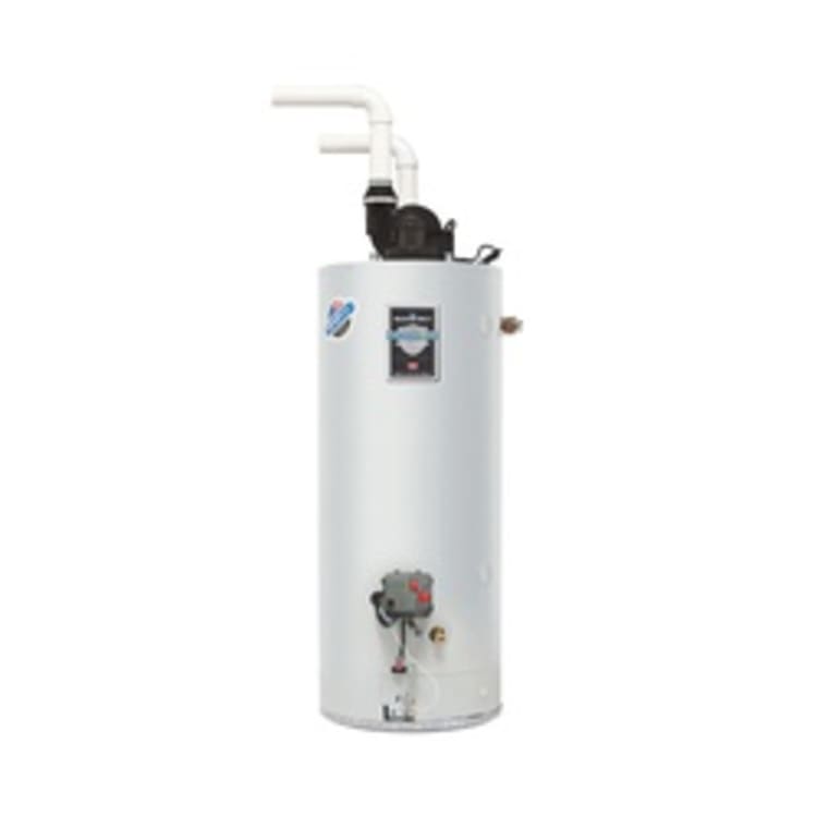 Bradford White® LG2PDV50H603N Gas Water Heater, 48 gal Tank, 60000 Btu/hr Heating, Natural Gas Fuel, Power Direct Vent, Pilot Ignition, Ultra Low Nox: No