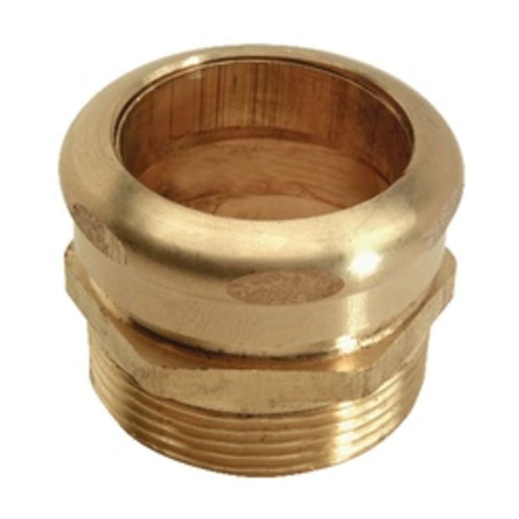 BrassCraft® 192C Compression Male Waste Connector, 1-1/4 x 1-1/2 in, OD Tube x MNPT, Brass