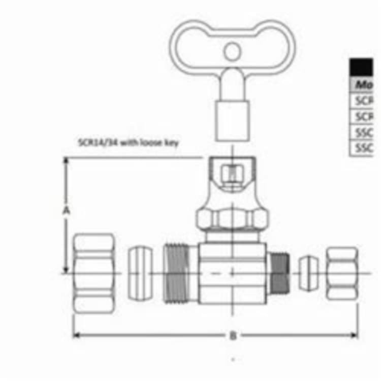 BrassCraft® SCR14X C LF Multi-Turn Straight Stop With Loose Key, 1/2 x 3/8 in Nominal, Compression, 125 psi, Brass Body, Polished Chrome, Domestic