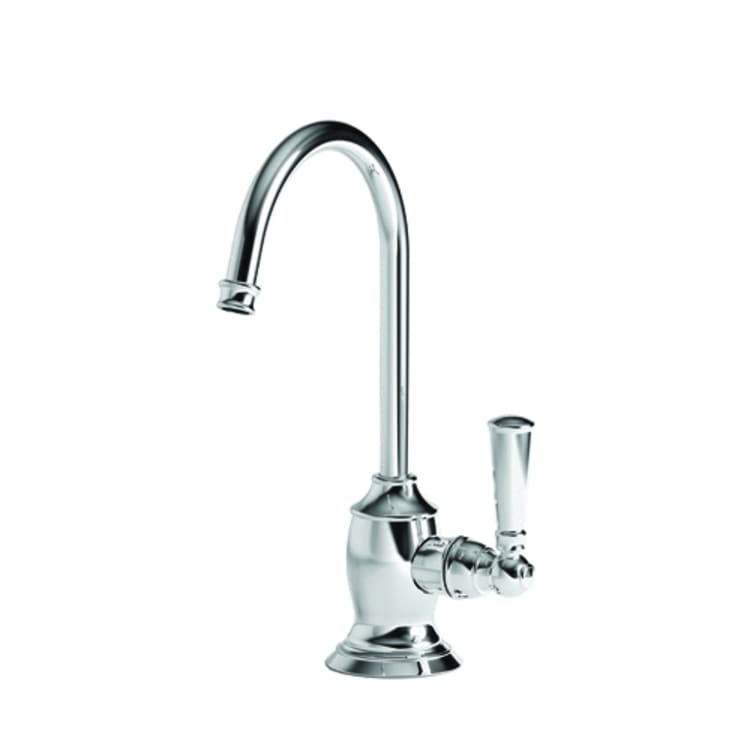 Newport Brass® 2470-5623/26 Model 2470-5623 Jacobean Cold Water Dispenser Faucet, 1 gpm Flow Rate, Fixed Spout, Polished Chrome, 1 Handles