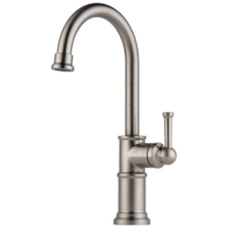 Brizo® 61025LF-SS Artesso® Bar Faucet, 1.8 gpm, Stainless Steel, 1 Handles, Domestic