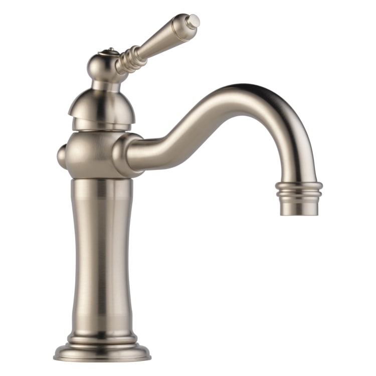 Brizo® 65036LF-BN-ECO Tresa® Lavatory Faucet, Commercial, 1.2 gpm Flow Rate, 3-5/8 in H Spout, 1 Handles, 1 Faucet Holes, Brushed Nickel, Function: Traditional
