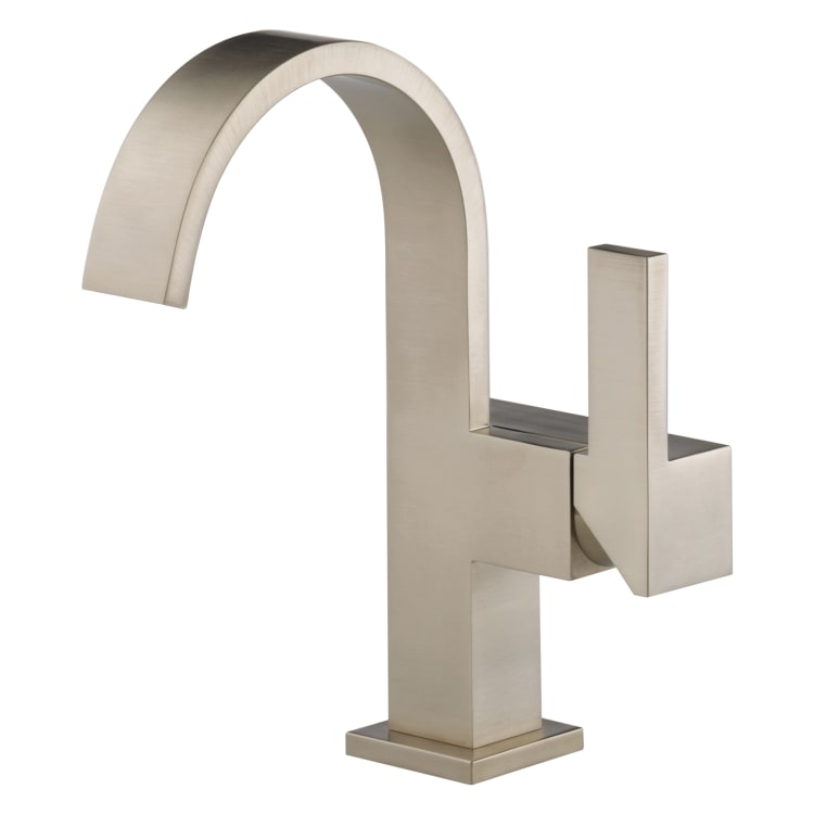 Brizo® 65080LF-BN-ECO Siderna® Lavatory Faucet, Commercial, 1.2 gpm Flow Rate, 5-3/4 in H Spout, 1 Handles, 1 Faucet Holes, Brushed Nickel, Function: Traditional