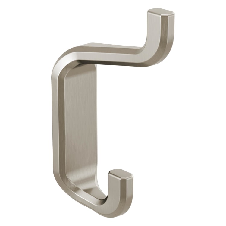 Brizo® 693598-NK Levoir™ Robe Hook, 2 Hooks, 1-3/8 in OAW x 3-13/16 in OAD x 5-13/16 in OAH, Import