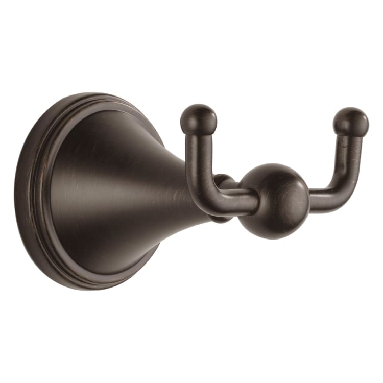 Brizo® 69535-RB Baliza® Robe Hook, 2 Hooks, 2-13/16 in OAW x 3-5/8 in OAD, Import
