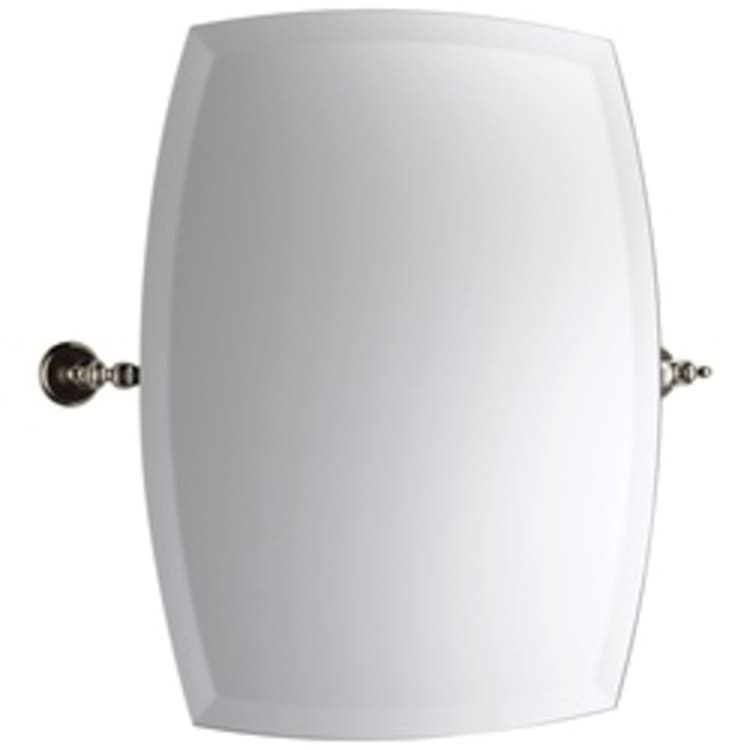 Brizo® 698085-PNCO Charlotte® Wall Mirror, Rectangle Shape, 20 in W, Cocoa Bronze/Polished Nickel, Import